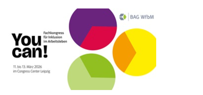 Logo vom Fachkongress
© BAG WfbM Logo vom Fachkongress
© BAG WfbM