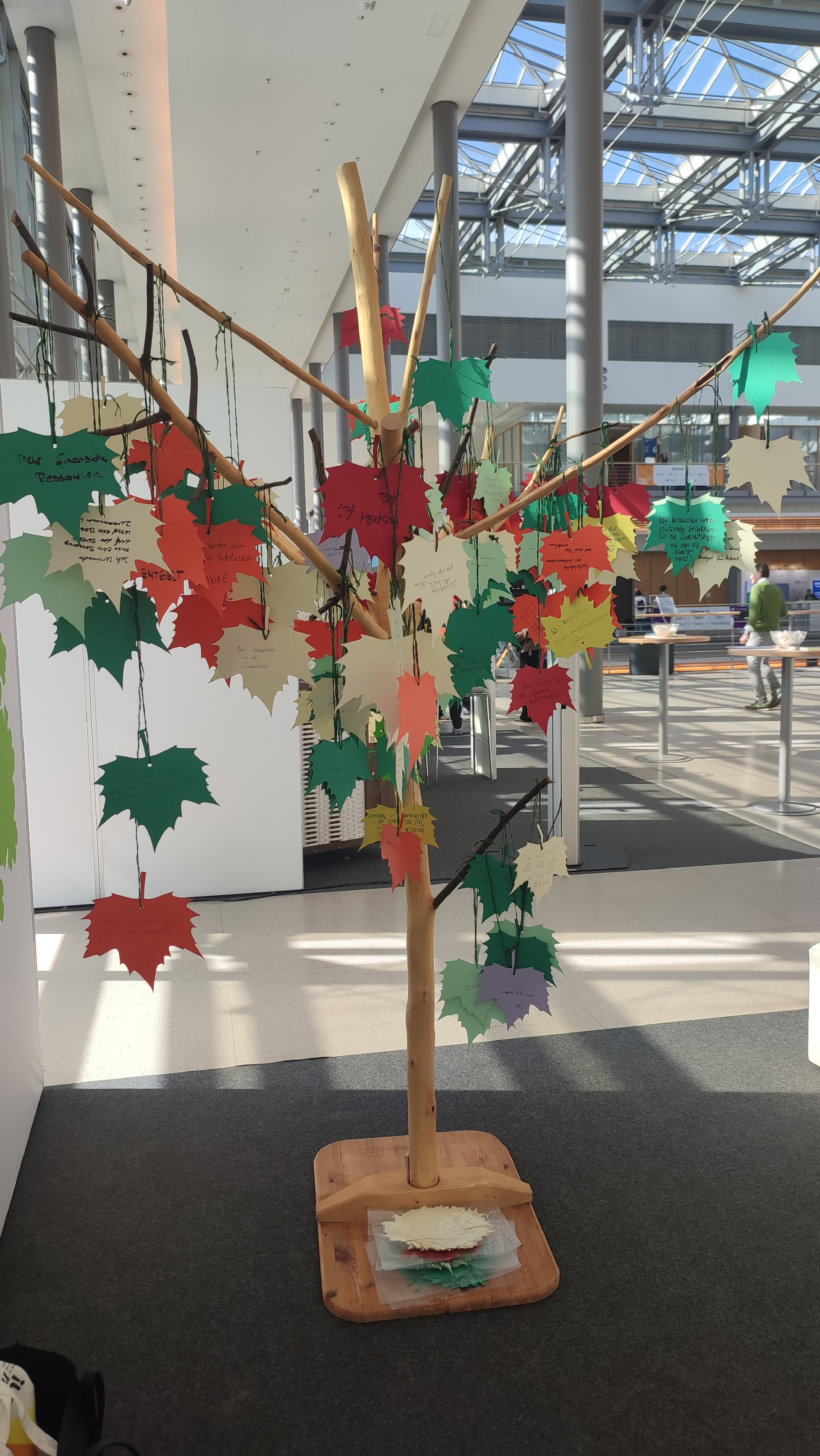 Wunschbaum mit Wünschen für die Zukunft der WfbM 
&copy; LAG WfbM Thüringen e.V.